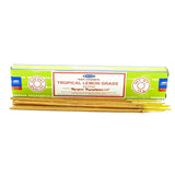 Tropical Lemongrass Incense -  Satya 15g - SHAMTAM.COM