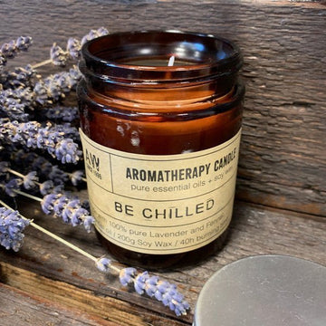 Vela perfumada – Aromaterapia Soja Relájate