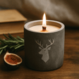 Scented Candle Whiskey And Woodsmoke Wooden Wick - SHAMTAM.COM