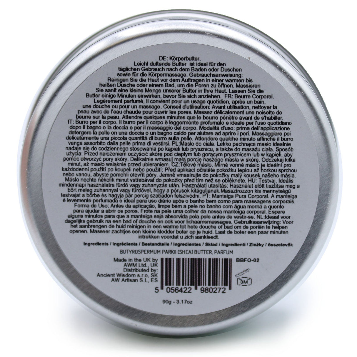 Scented Shea Body Butter 90g - Crazy Mango - SHAMTAM.COM