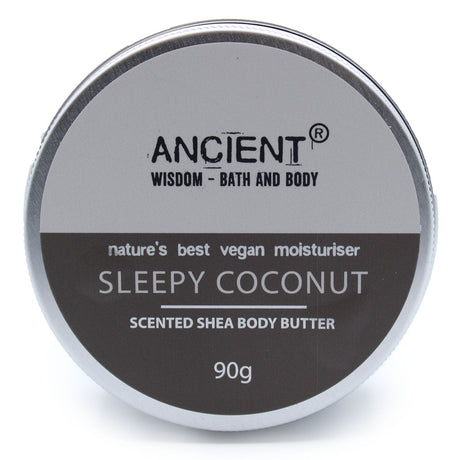 Scented Shea Body Butter 90g - Sleepy Coconut - SHAMTAM.COM