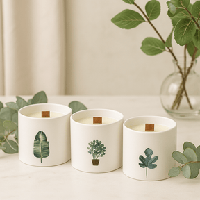 Scented Soy Candle, Marsh Viola Wood Wick - SHAMTAM.COM