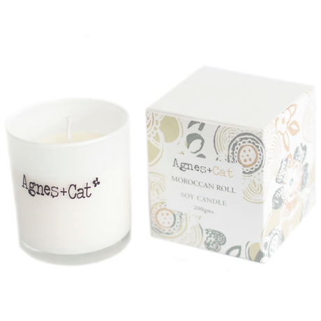 Scented Soy Wax Votive Candle Moroccan Roll - SHAMTAM.COM