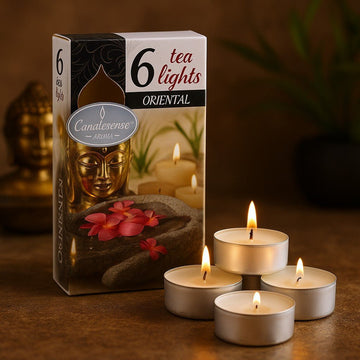 Velas tealight aromáticas orientales, set de 6