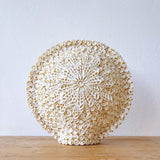 Boho Sea Shell Lamp - Cut Art Shell Large Round - 30cm - SHAMTAM.COM