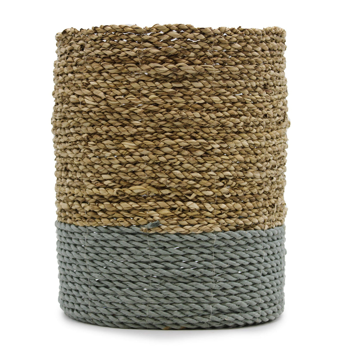 Seagrass & Abu - Abu Raffia Set - 2 Vase & 2 Bins - SHAMTAM.COM