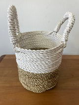 Seagrass Basket Set - Natural White - SHAMTAM.COM