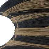 Large Seagrass Fan Wall Decor - Zebra - SHAMTAM.COM