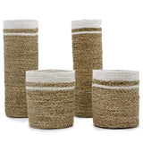 Seagrass Set - 2 Vase & 2 Bins - SHAMTAM.COM