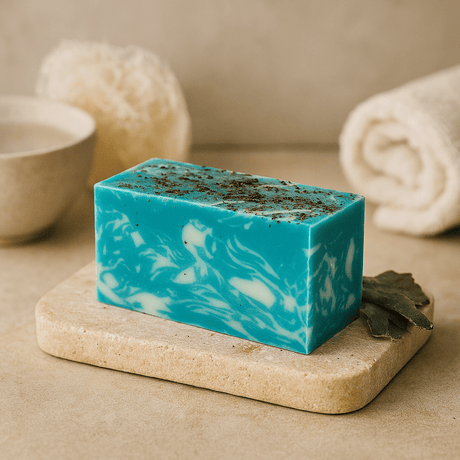 Seaweed Exfoliating Soap Bar With Olive Oil - SHAMTAM.COM