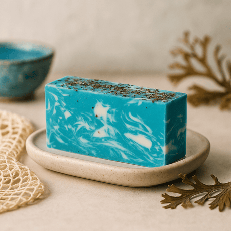 Seaweed Soap Bar Olive Oil Exfoliating - SHAMTAM.COM