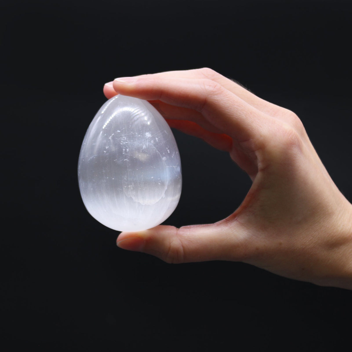 Selenite Egg - 5 - 6 cm - SHAMTAM.COM