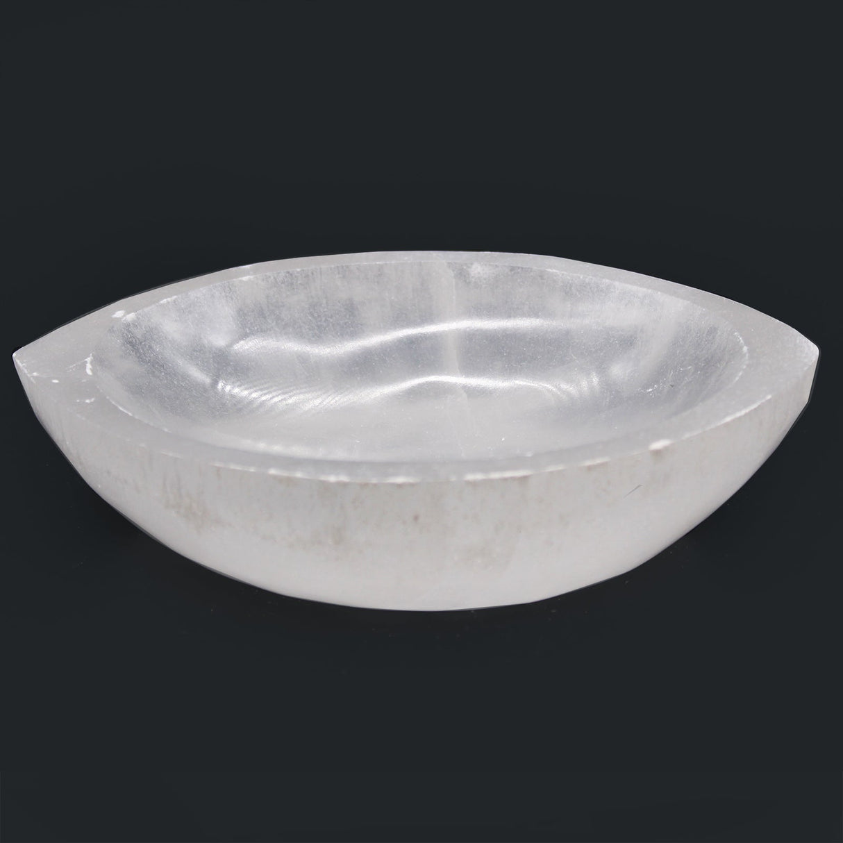 Selenite Bowl Eye - 15cm - SHAMTAM.COM