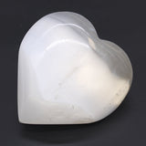 Selenite Heart - 10 cm - SHAMTAM.COM