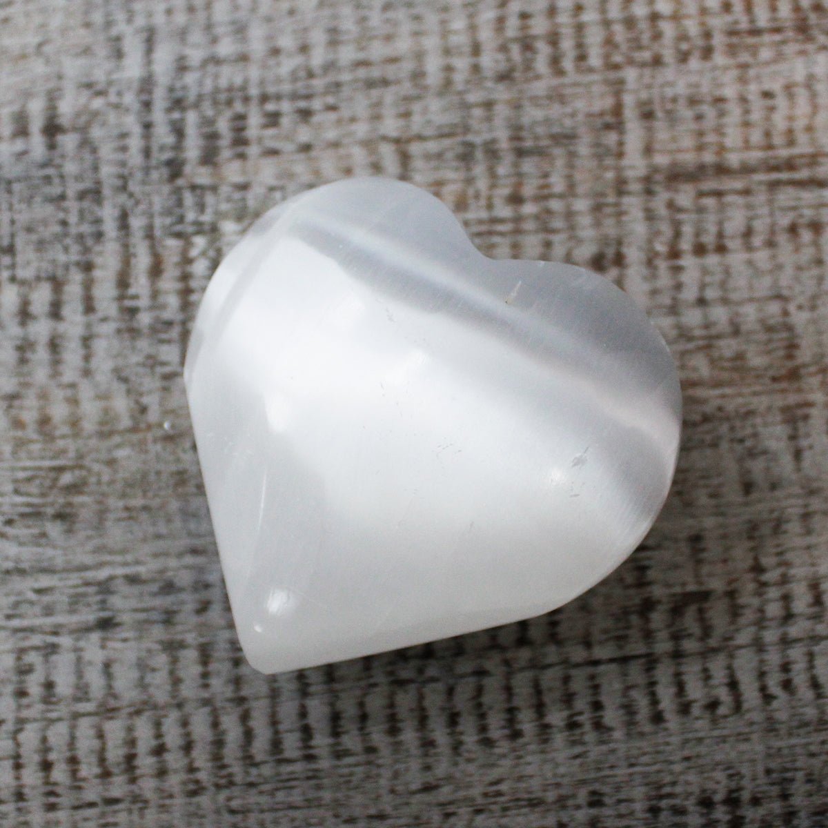 Selenite Heart - 5 - 6 cm - SHAMTAM.COM