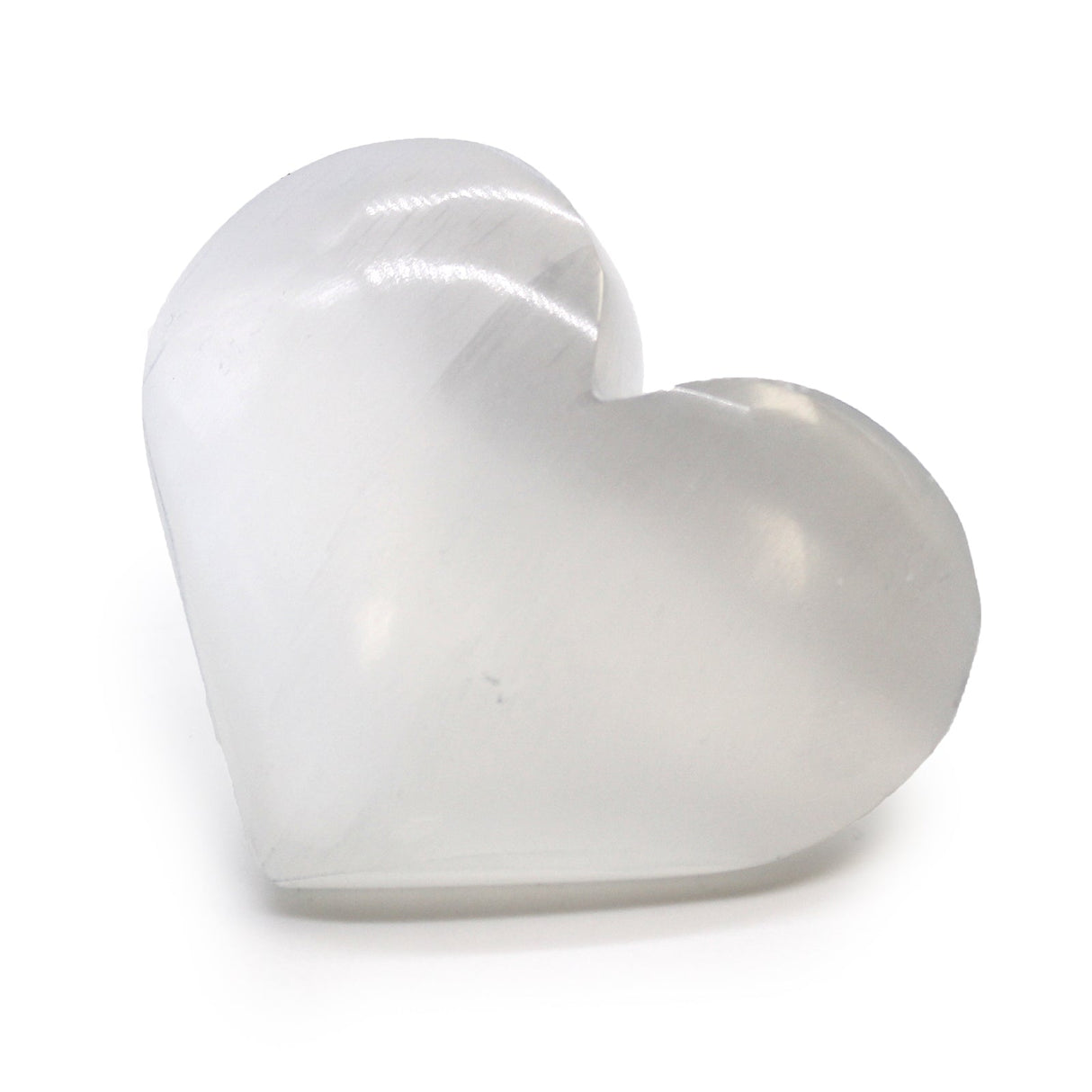 Selenite Heart - 5 - 6 cm - SHAMTAM.COM