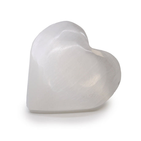 Selenite Heart - 7 - 8cm - SHAMTAM.COM