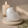 Selenite Heart Crystal 10 cm - SHAMTAM.COM