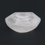 Selenite Bowl Hex - 10cm - SHAMTAM.COM