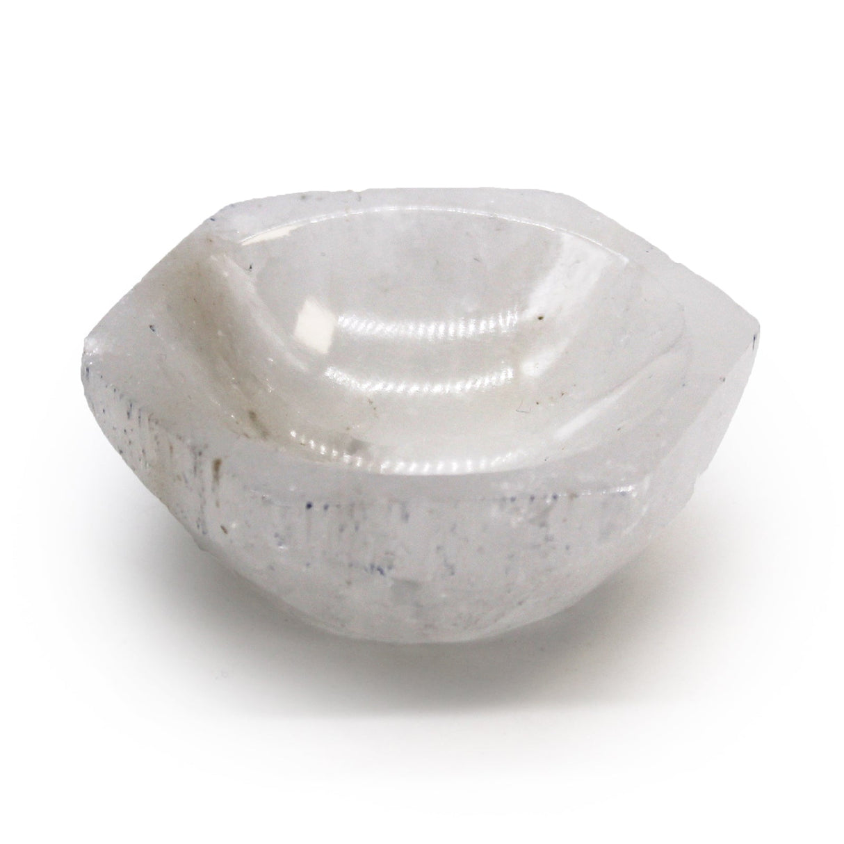 Selenite Bowl Hex - 6cm - SHAMTAM.COM