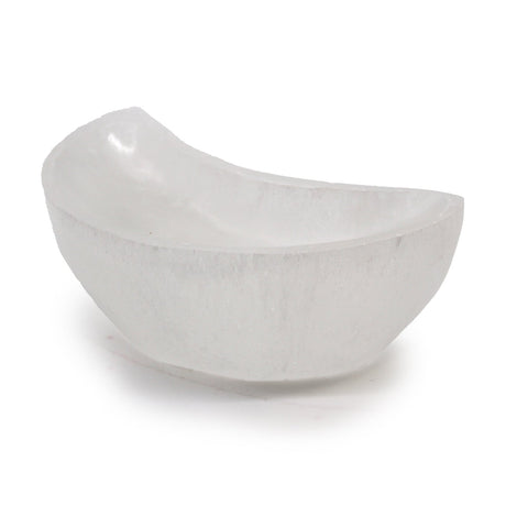 Selenite Bowl Moon - 10cm - SHAMTAM.COM