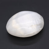 Selenite Palm Stone - 6.5 cm - SHAMTAM.COM