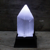 Selenite Pencil Point Tower - 10 cm - SHAMTAM.COM