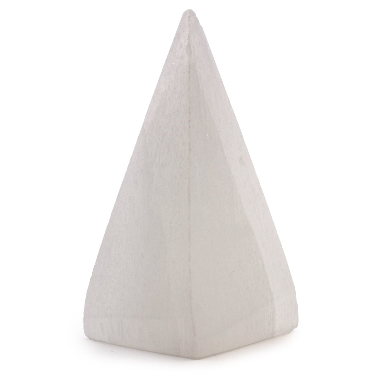 Selenite Pyramid - 10 cm - SHAMTAM.COM