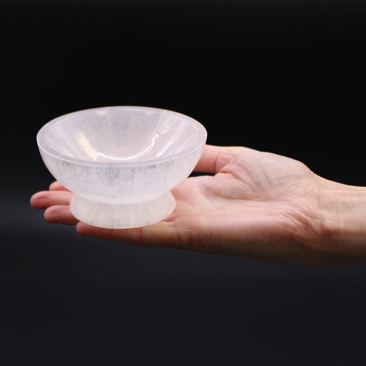 Selenite Bowl Ritual - 10cm - SHAMTAM.COM