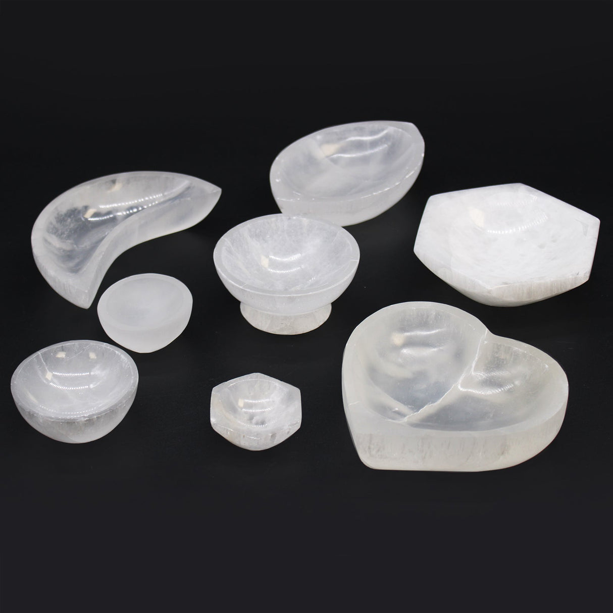 Selenite Bowl Ritual - 10cm - SHAMTAM.COM