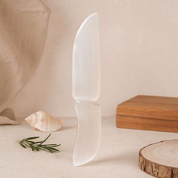 Selenite Ritual Knife Athame