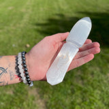 Selenite Ritual Knife - Letting go of the past - SHAMTAM.COM