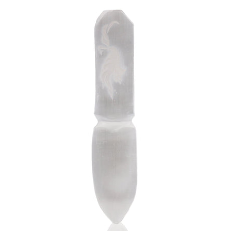 Selenite Ritual Knife - Letting go of the past - SHAMTAM.COM