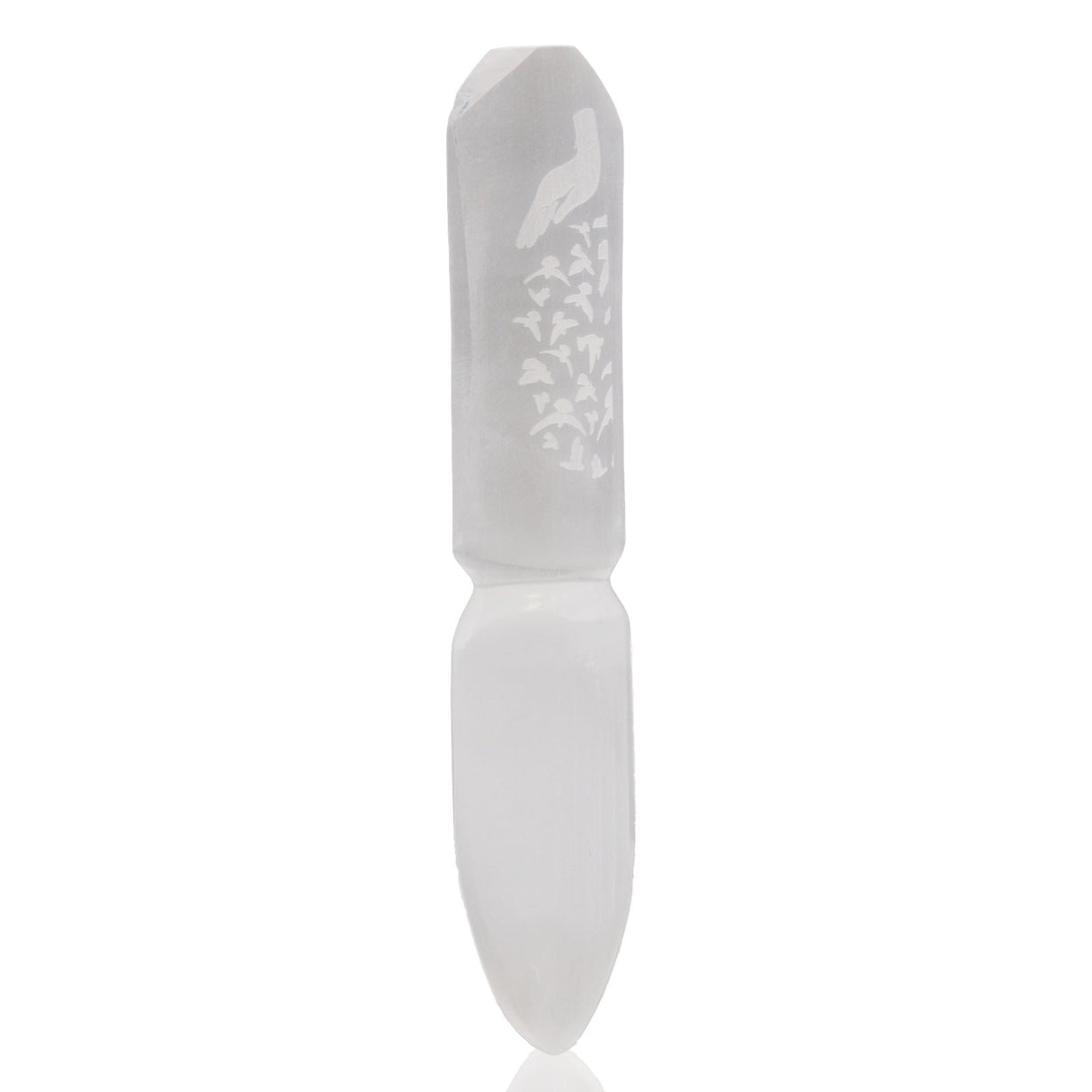 Selenite Ritual Knife - Releasing Bonds - SHAMTAM.COM