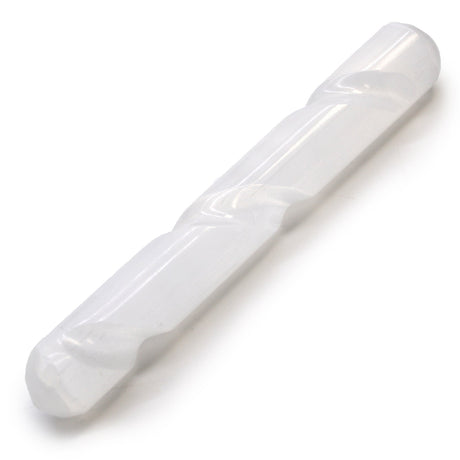 Selenite Wand Spiral - 16 cm ( Round Both Ends) - SHAMTAM.COM