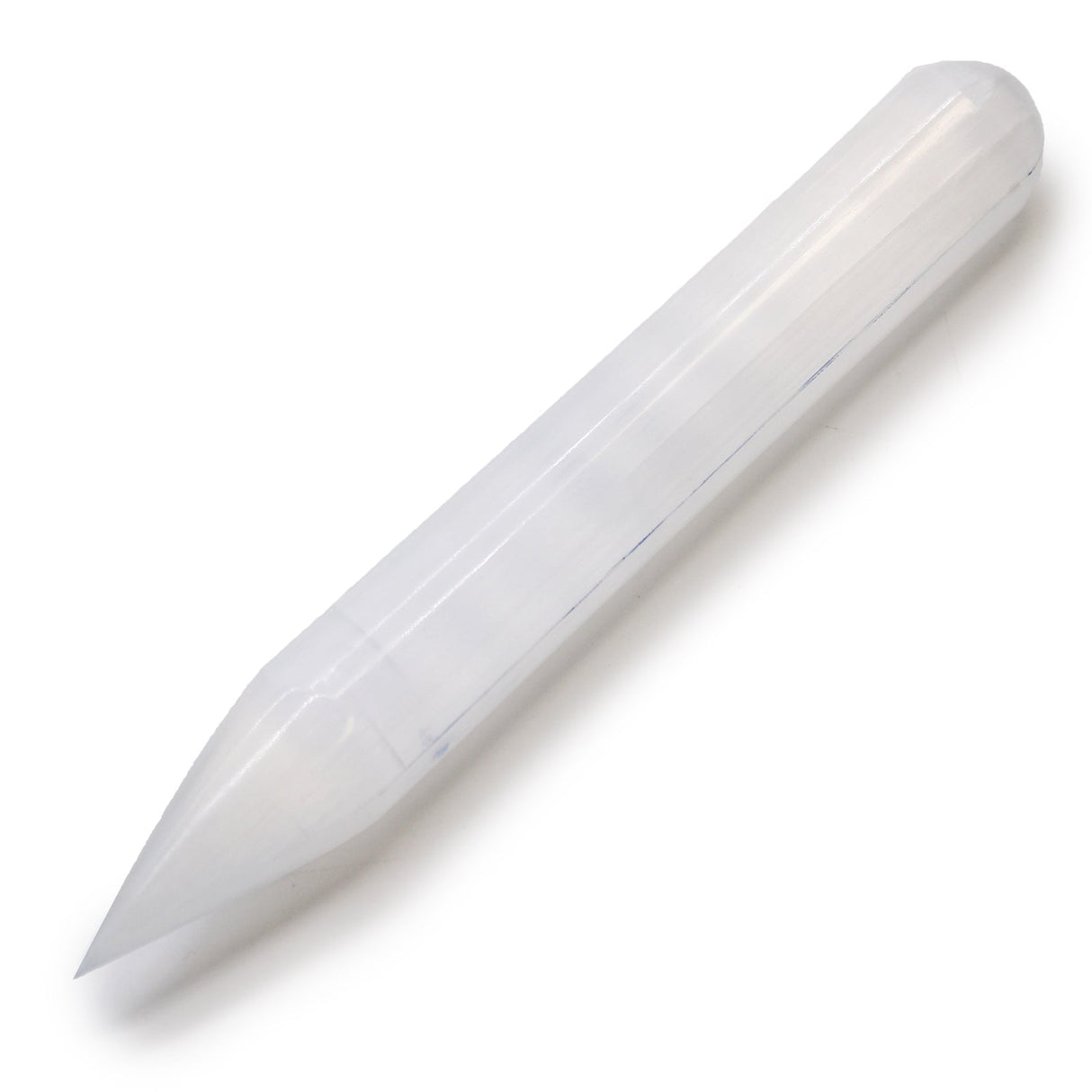 Selenite Wand - 16 cm (Point one End) - SHAMTAM.COM