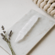 Selenite Wand Double Terminated Spiral 16 cm - SHAMTAM.COM