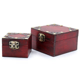 Set of 2 Gothic Square Boxes - SHAMTAM.COM