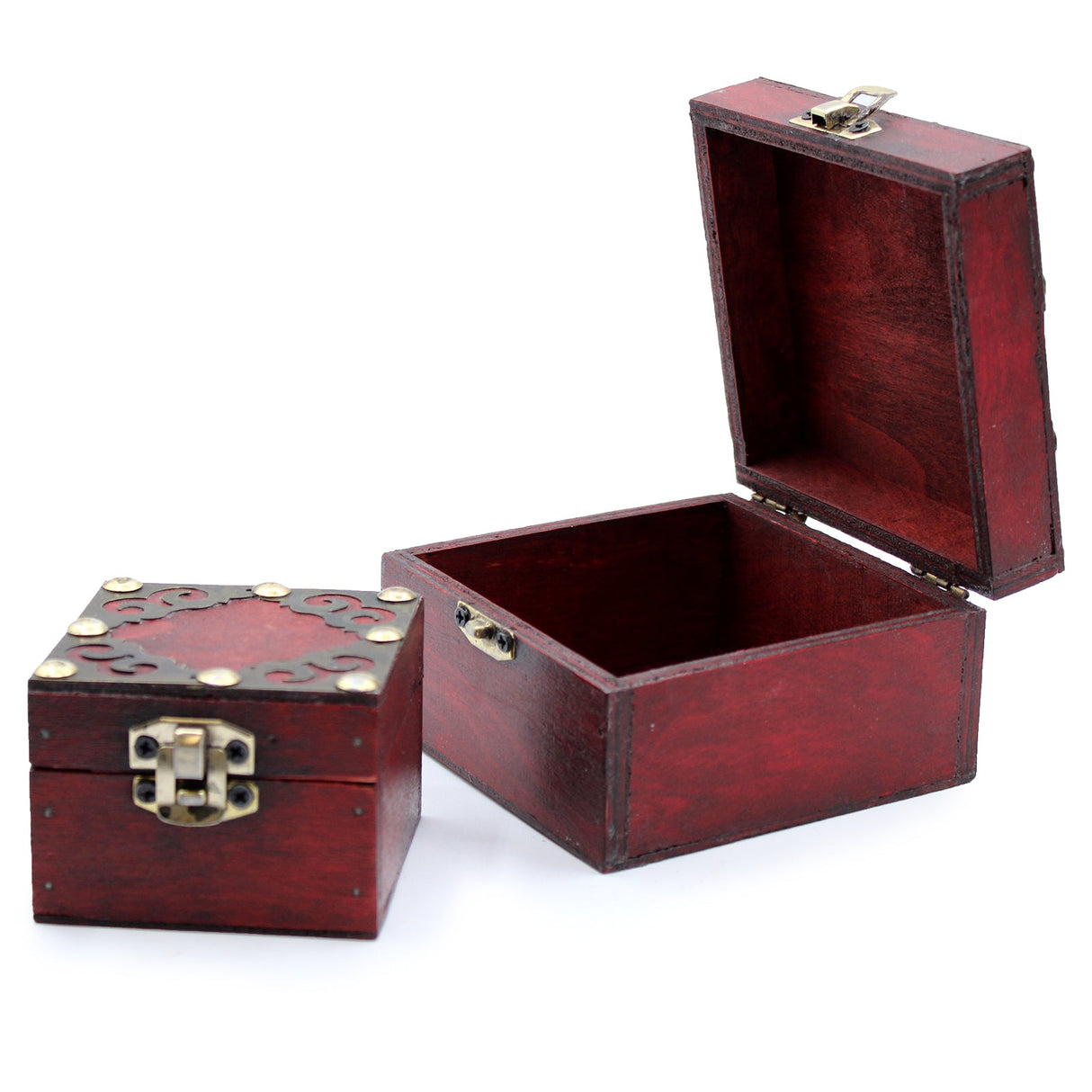 Set of 2 Gothic Square Boxes - SHAMTAM.COM