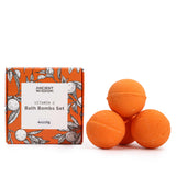 Vitamin C Bath Bombs – Aromatherapy Quartet - Set of 4 - SHAMTAM.COM