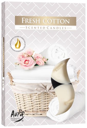 Scented Tealights - Fresh Cotton - SHAMTAM.COM