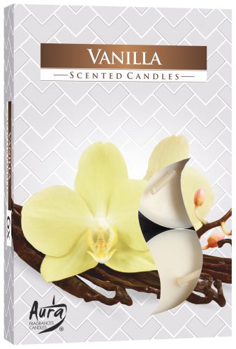 Scented Tealights - Vanilla Set of 6 - SHAMTAM.COM