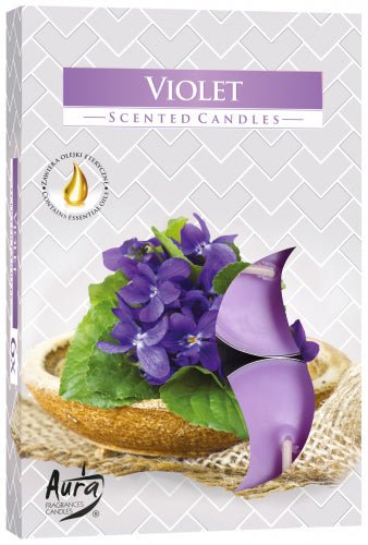 Scented Tealights - Violet - SHAMTAM.COM