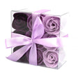 Set of 9 Soap Flower - Lavender Roses - SHAMTAM.COM