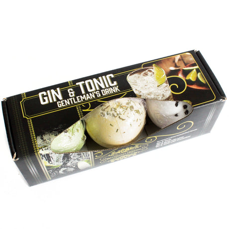 Set of Three Gin & Tonic Bath Bombs - SHAMTAM.COM