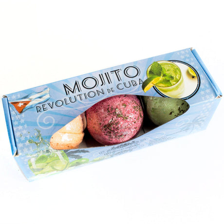 Set of Three Mojito Bath Bombs - SHAMTAM.COM