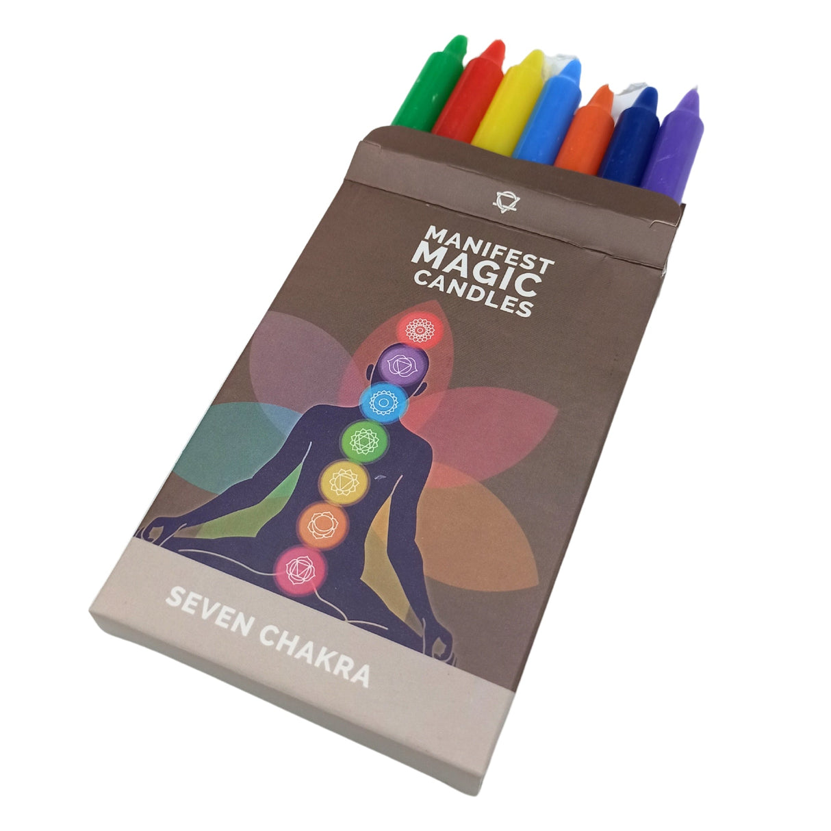 Seven Charkra Manifest Candles (pack of 7) - SHAMTAM.COM