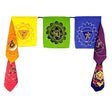 Seven Chakra Flags - 7x(32x23cm) - SHAMTAM.COM