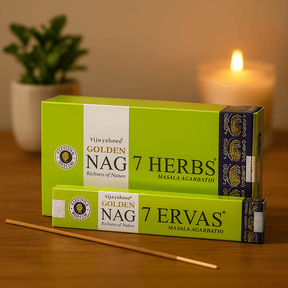 Seven Herbs Incense 15g Golden Nag - SHAMTAM.COM