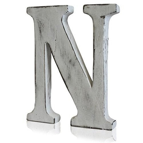 Wooden Letter - N - SHAMTAM.COM